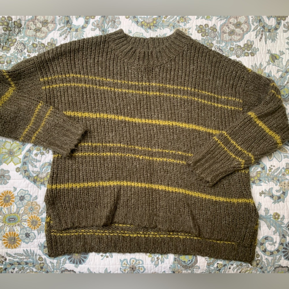 aerie striped sweater